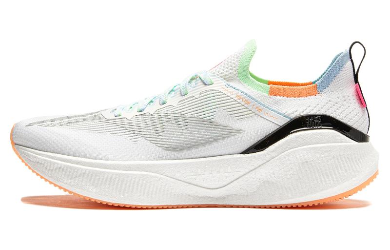 LiNing YueYing 3.0 Pro Cushioning Anti-Slip And Wear-Resistant Rebound Low-Top Running Shoes Men's White Green
