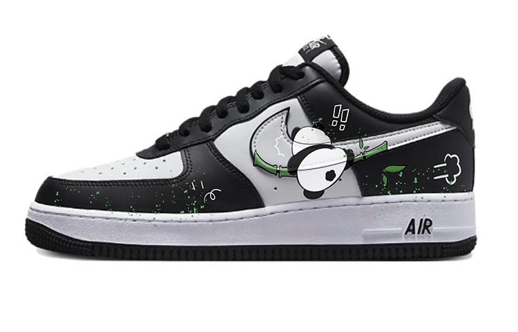 Nike Air Force 1 Low-Top Skateboard Shoes Unisex White Black