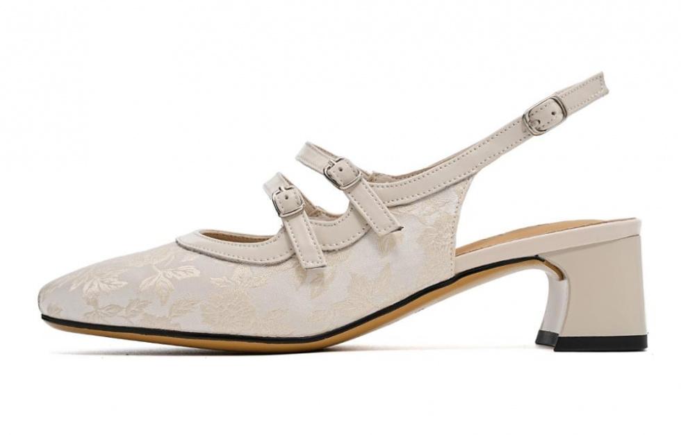 EBLAN Casual Single Shoes Women's Ecru