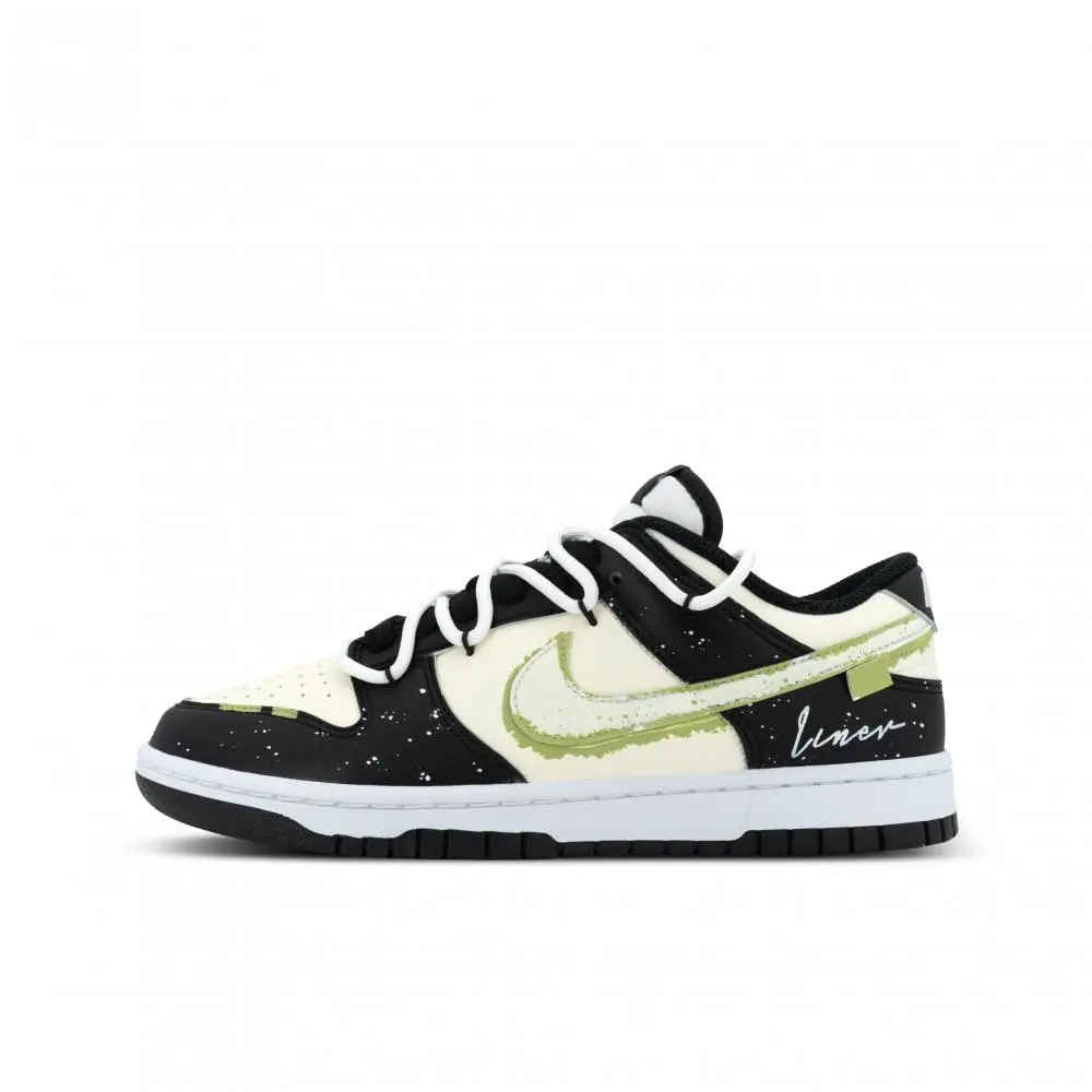 Nike Dunk Gorilla Mischief XJDD Matcha Oreo Low top Skateboard Shoes Unisex Black Green