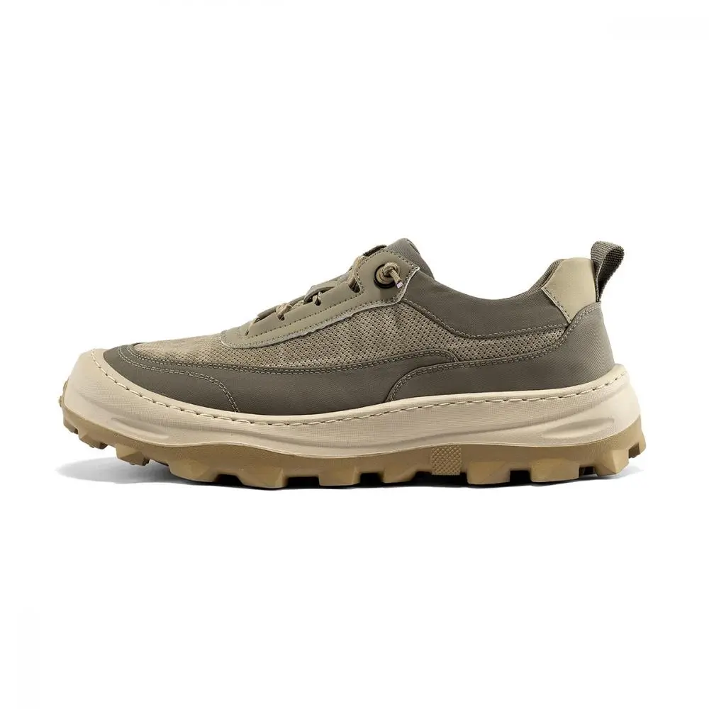 Jeep Abrasion Resistant Breathable Coverage Lightweight Height Increasing Rebound Low top Hiking Shoes Men's