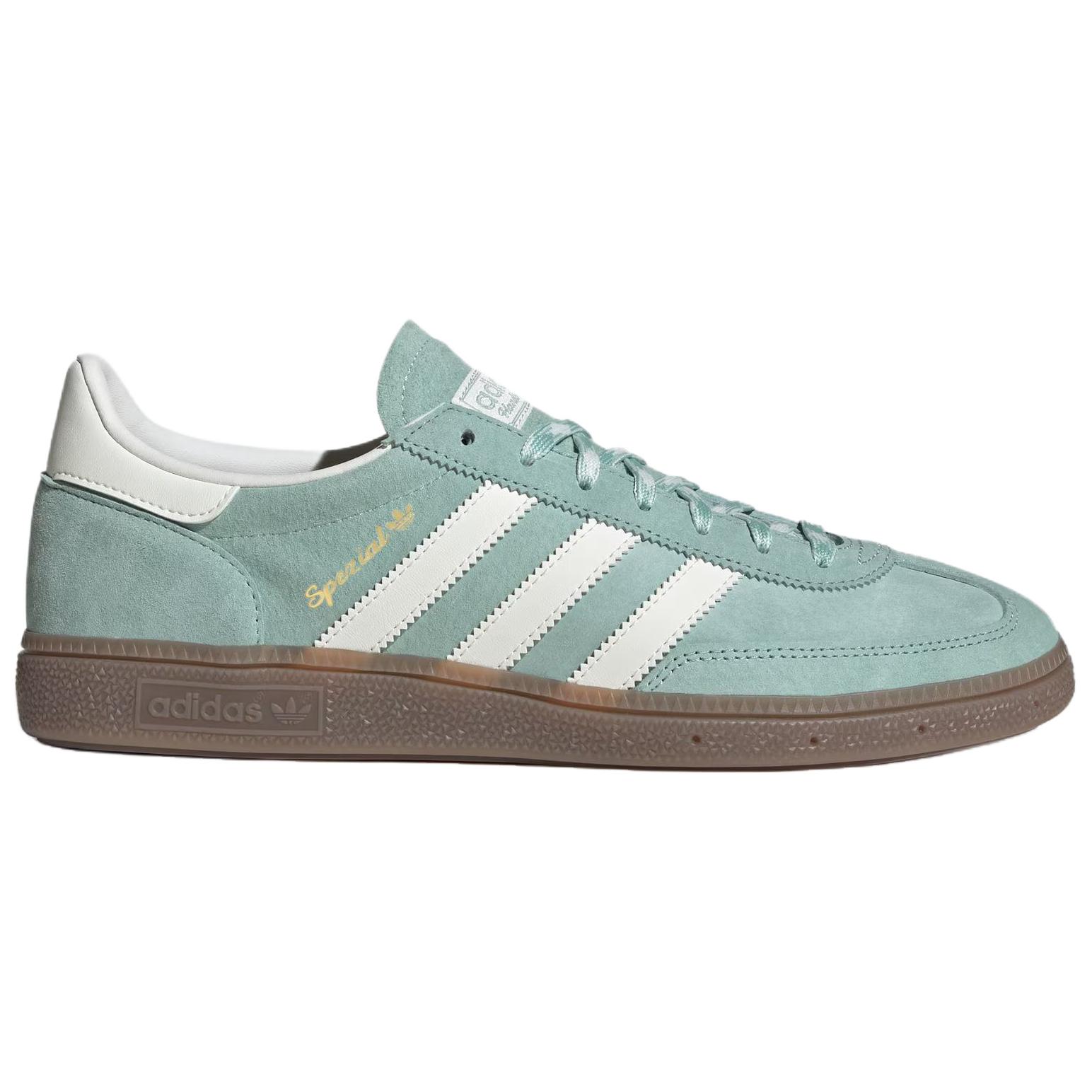 Adidas Originals HANDBALL SPEZIAL Abrasion Resistant Low Top Skateboard Shoes Unisex Light Green купить в интернет-магазине Yoocart с быстрой доставкой по России.