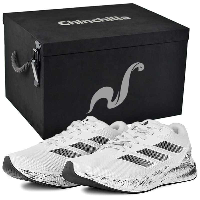 Adidas Duramo RC Running Shoes Unisex Low Top Black White