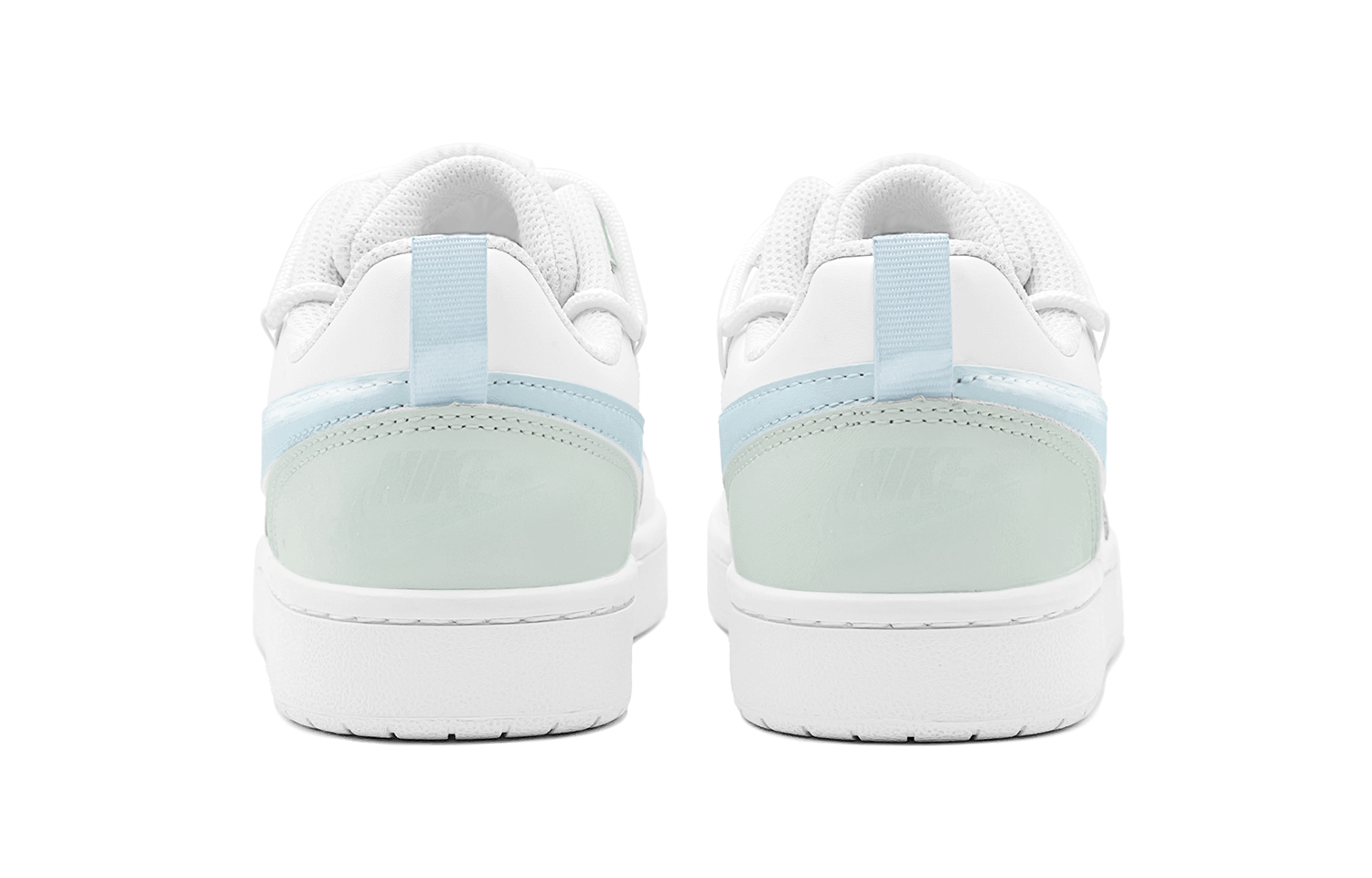 Nike Court Borough Abrasion Resistant Low Top Skateboard Shoes Women's Blue Green купить в интернет-магазине Yoocart с быстрой доставкой по России.