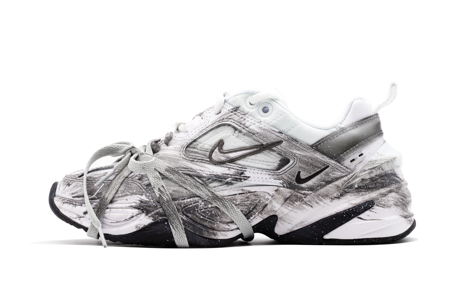 Nike M2K Ruins Low top Chunky Sneakers Women's Gray White