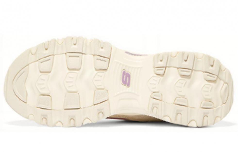 Skechers D'Lites 'Creamwhite Purple' Women's