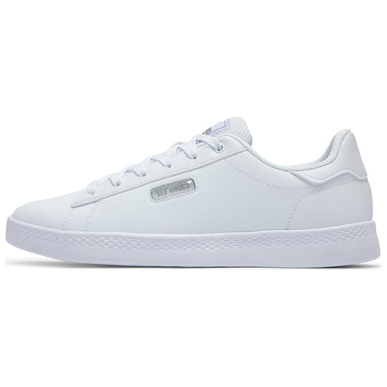 361° Anti-Slip Wear-Resistant Low-Top Skateboard Shoes Men's White Gray