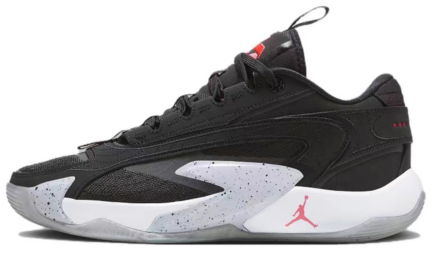 JORDAN Luka 2 Basketball Shoes Unisex Low-Top Black White купить в интернет-магазине Yoocart с быстрой доставкой по России.
