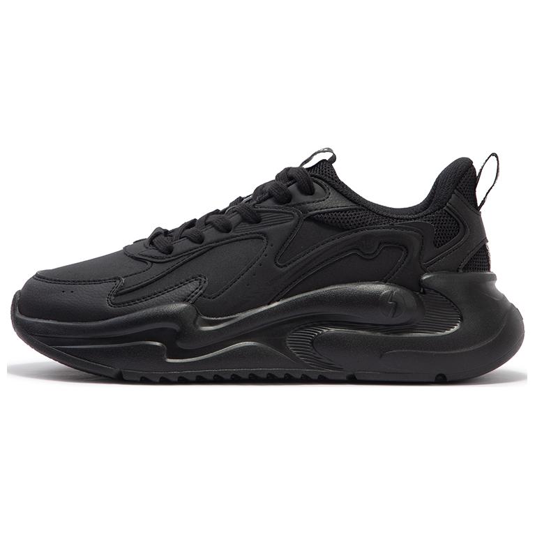 361° 2.0 Anti Slip Wear Resistant Low Top Casual Shoes Men's Obsidian Black