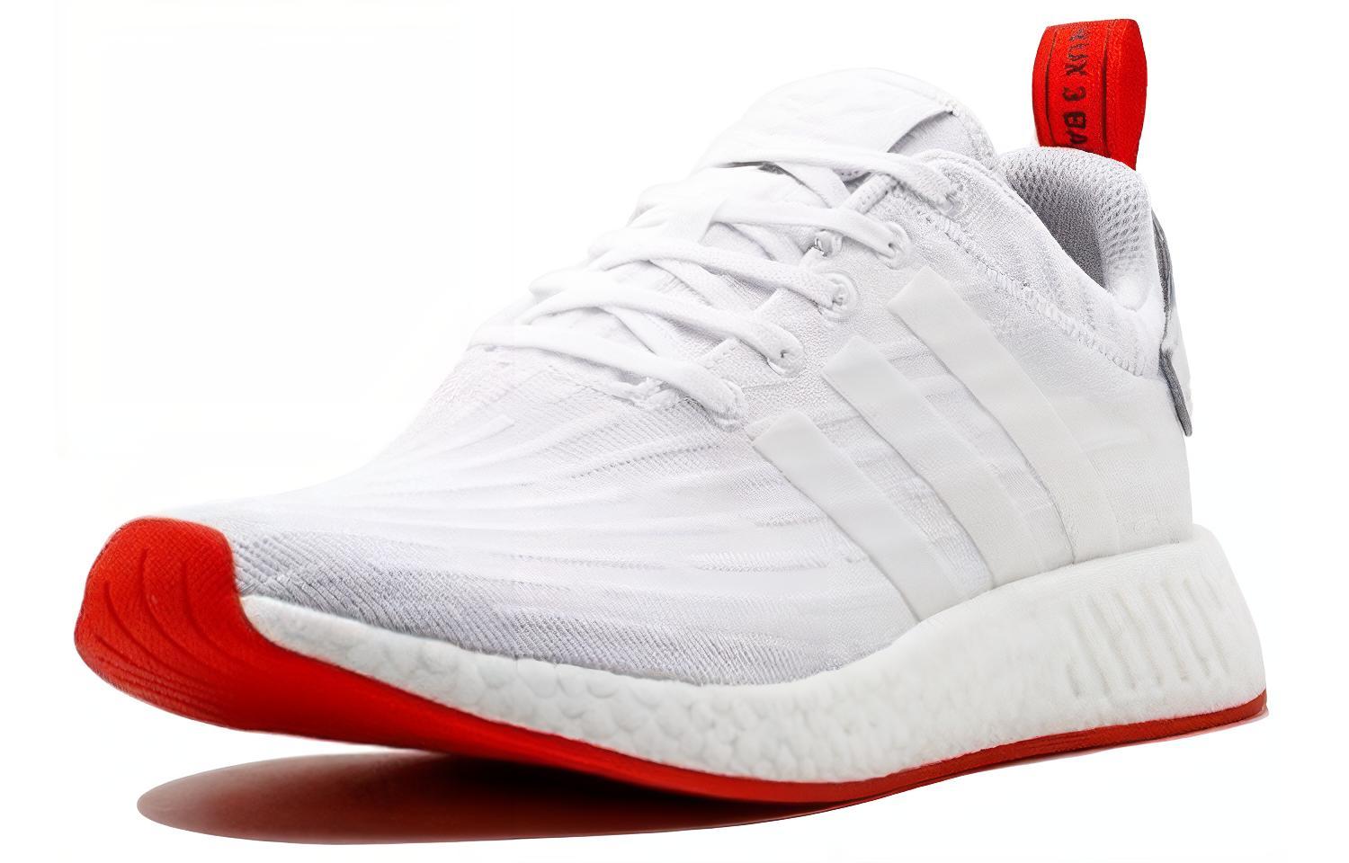 Adidas NMD_R2 Primeknit 'Running White'