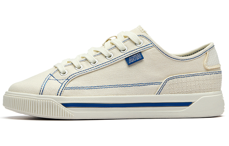 Anta Life Collection Low Top Skateboard Shoes Women's Gray Blue