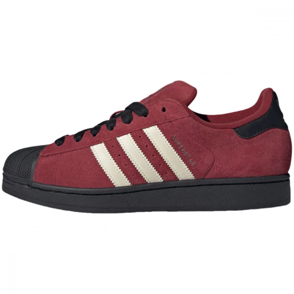 Adidas Originals Superstar 2 Skateboard Shoes Unisex Dark Red