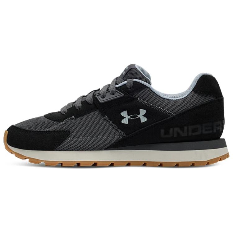 Under Armour Essential Anti-Slip Wear-Resistant Low-Top Casual Running Shoes Men's Black