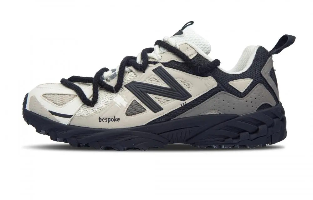 New Balance 610T Khaki Yitujourney Slip Resistant Abrasion Resistant Low top Outdoor Shoes Unisex Gray White