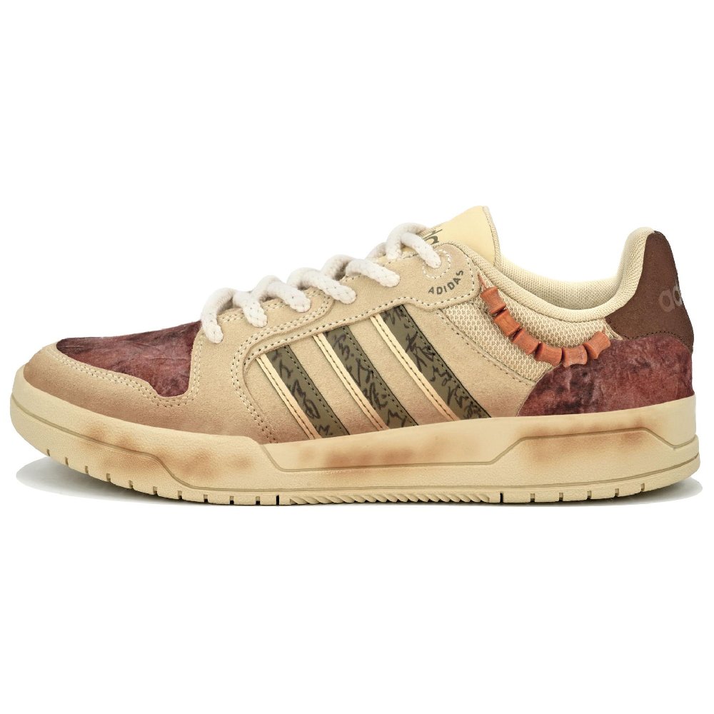 Adidas Neo Entrap Skateboard Shoes Unisex Low-Top Brown