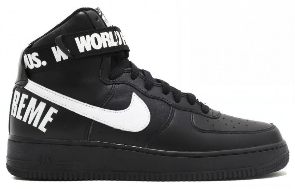 Nike Air Force 1 High Supreme World Famous Black купить в интернет-магазине Yoocart с быстрой доставкой по России.