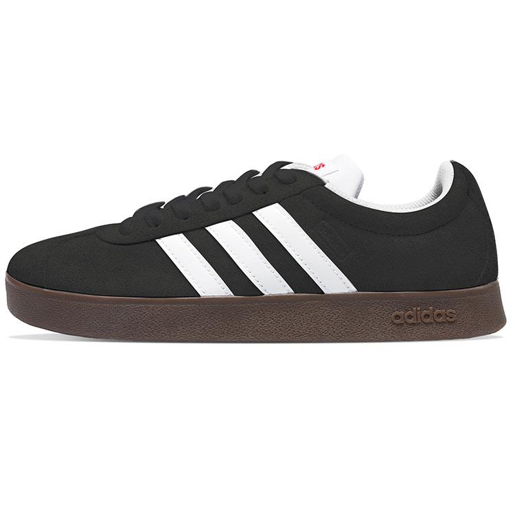 Adidas Neo Slip-Resistant Cushioning Wear-Resistant Low-Top Skateboard Shoes Unisex Black