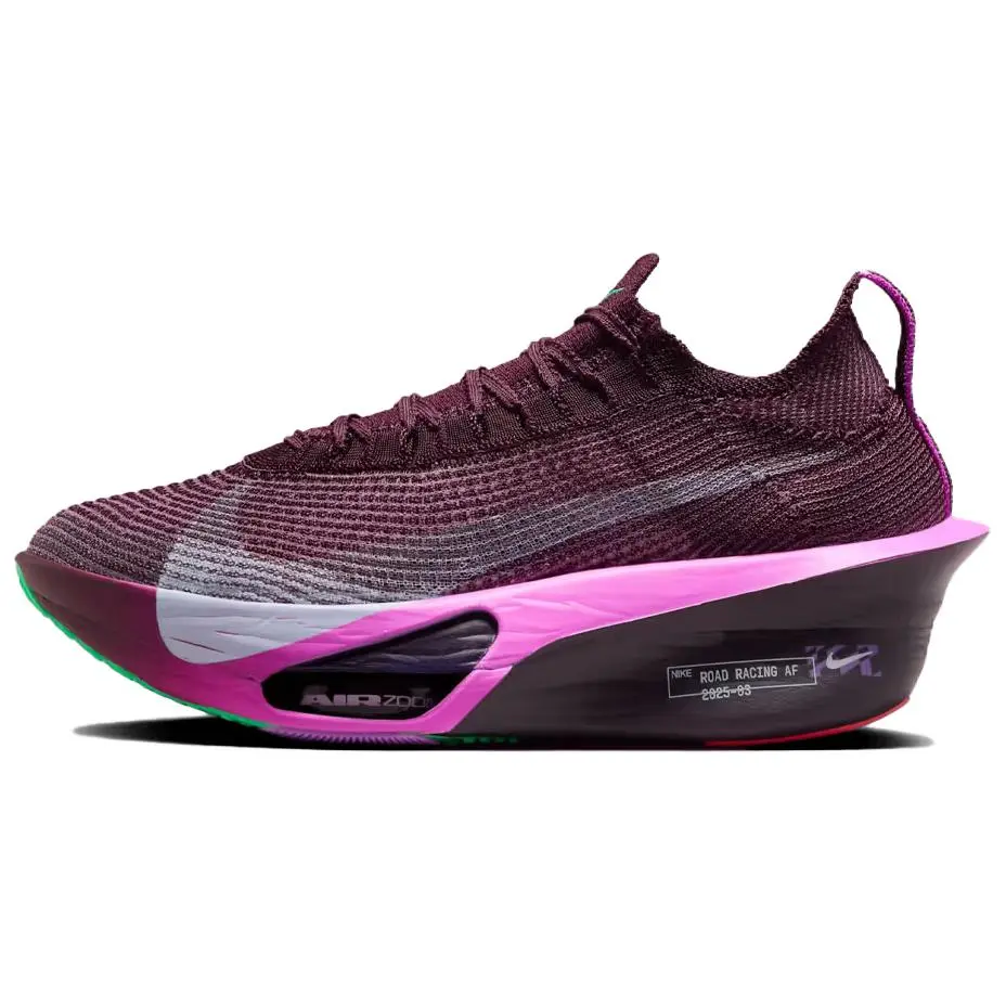 Faith Kipyegon x Nike Alphafly 3 Slip Resistant Abrasion Resistant Low top Running Shoes Women's Red Purple