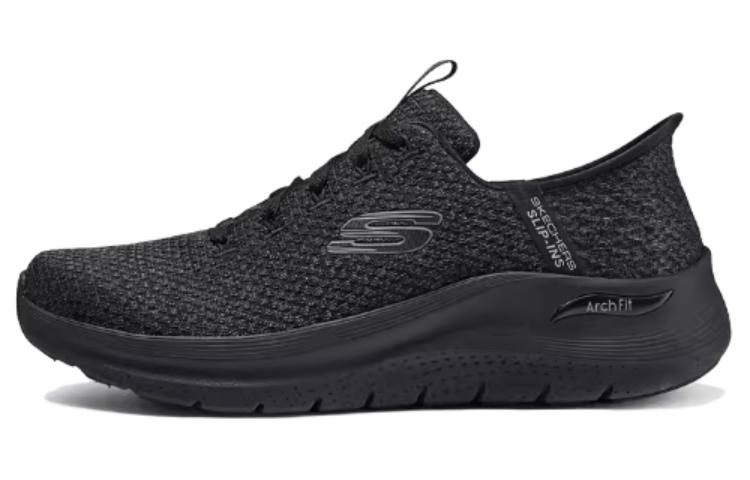Skechers Low Top Running Shoes Men's Black