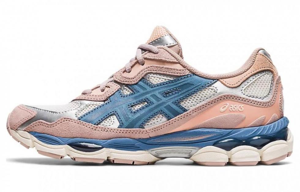 Asics Gel NYC Cream Grey Floss Salmon Women's