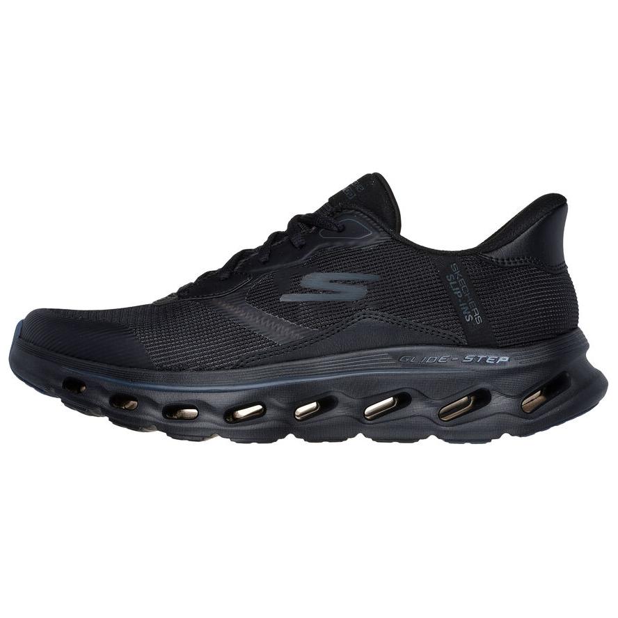 Skechers GO WALK Collection Low Top Casual Running Shoes Men's Black