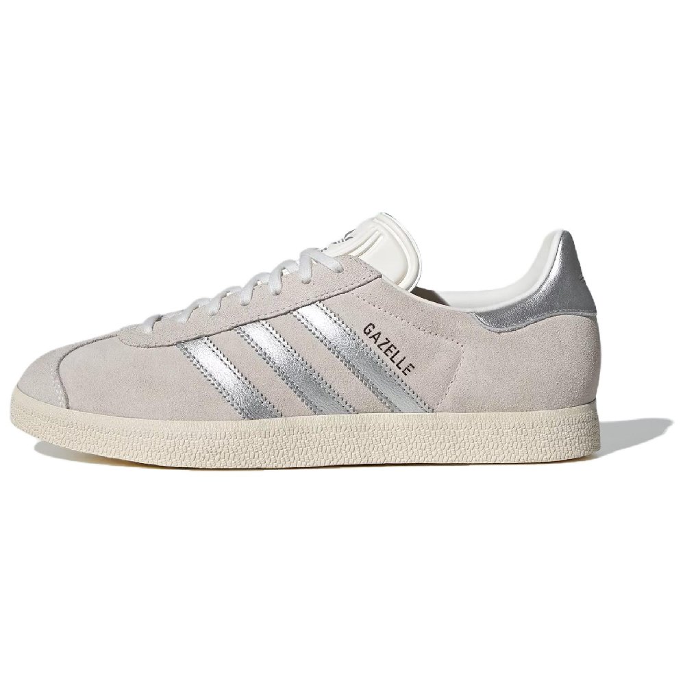 Adidas Originals Gazelle Cloud White Silver Metallic