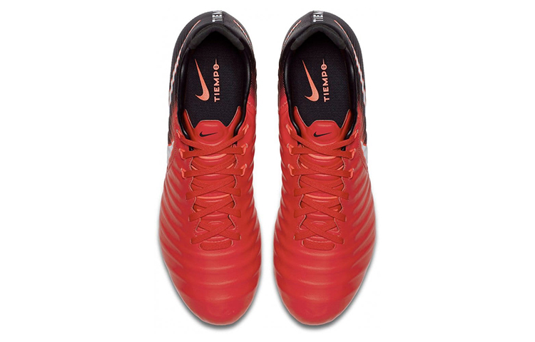 Nike TIEMPO LEGACY 3 Cushioned Anti-Slip And Wear-Resistant Lightweight Soccer Shoes Men's Red Black купить в интернет-магазине Yoocart с быстрой доставкой по России.