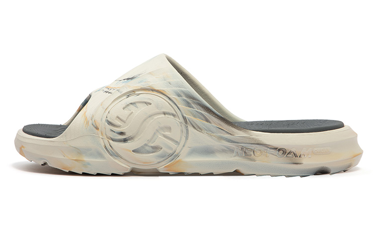 361° AG Tidal Drag Slide Slippers Men's Sheepskin In Paper Color