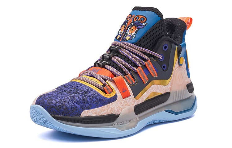 361° AG1 Pro Basketball Shoes Men Low-Top Black/Purple купить в интернет-магазине Yoocart с быстрой доставкой по России.