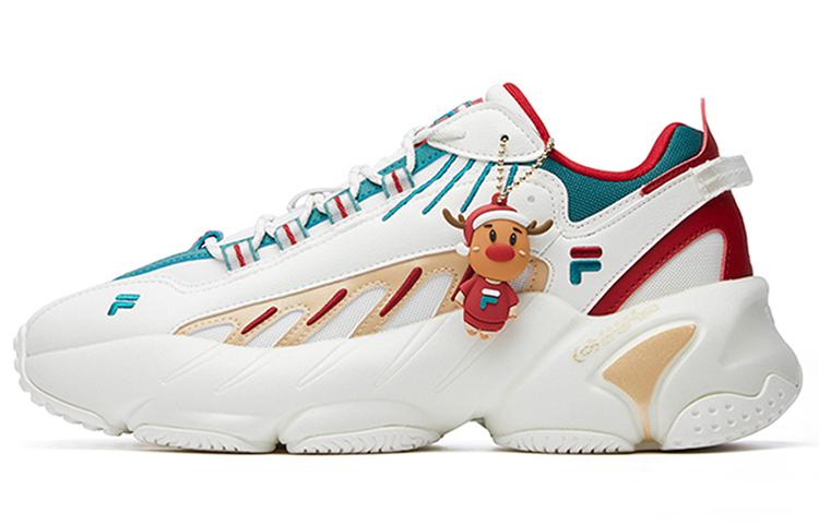 FILA Ade Xms Low White/Green/Red