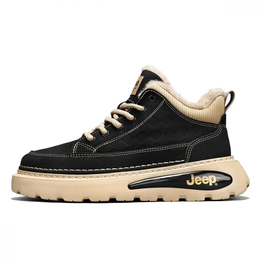 Jeep Martin Boots Men's Khaki