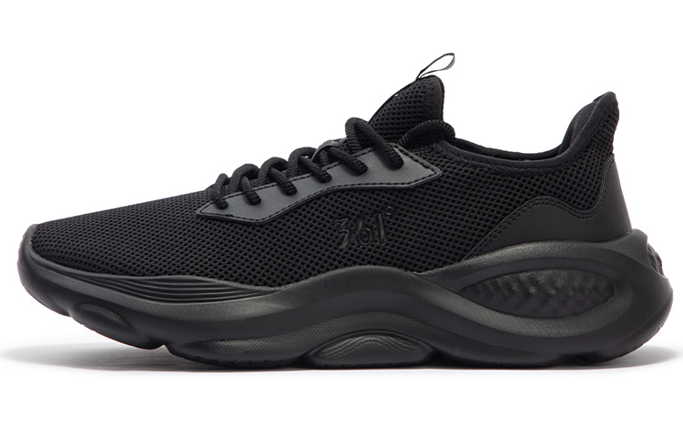 361° Cloudwalk Slip-on Anti-Slip And Wear-Resistant Breathable Low-Top Casual Shoes Men's Obsidian Black