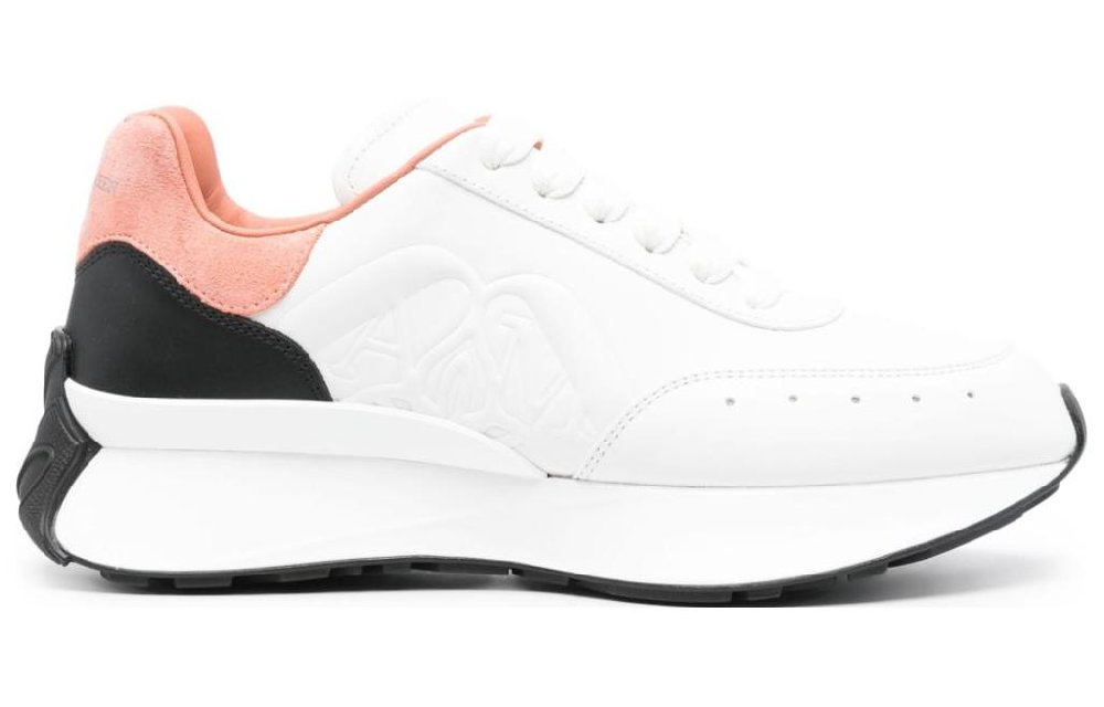 Alexander McQueen Sprint Runner 'White Black Pink' Women's