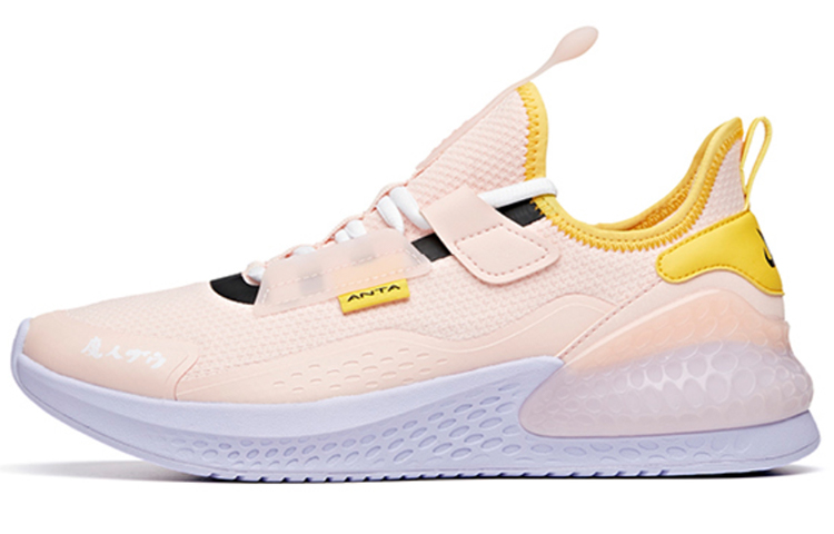 Dragon Ball Super x Anta C37 Series Shock Absorbers With Slip Resistant Features Low Top Running Shoes Men's Pink