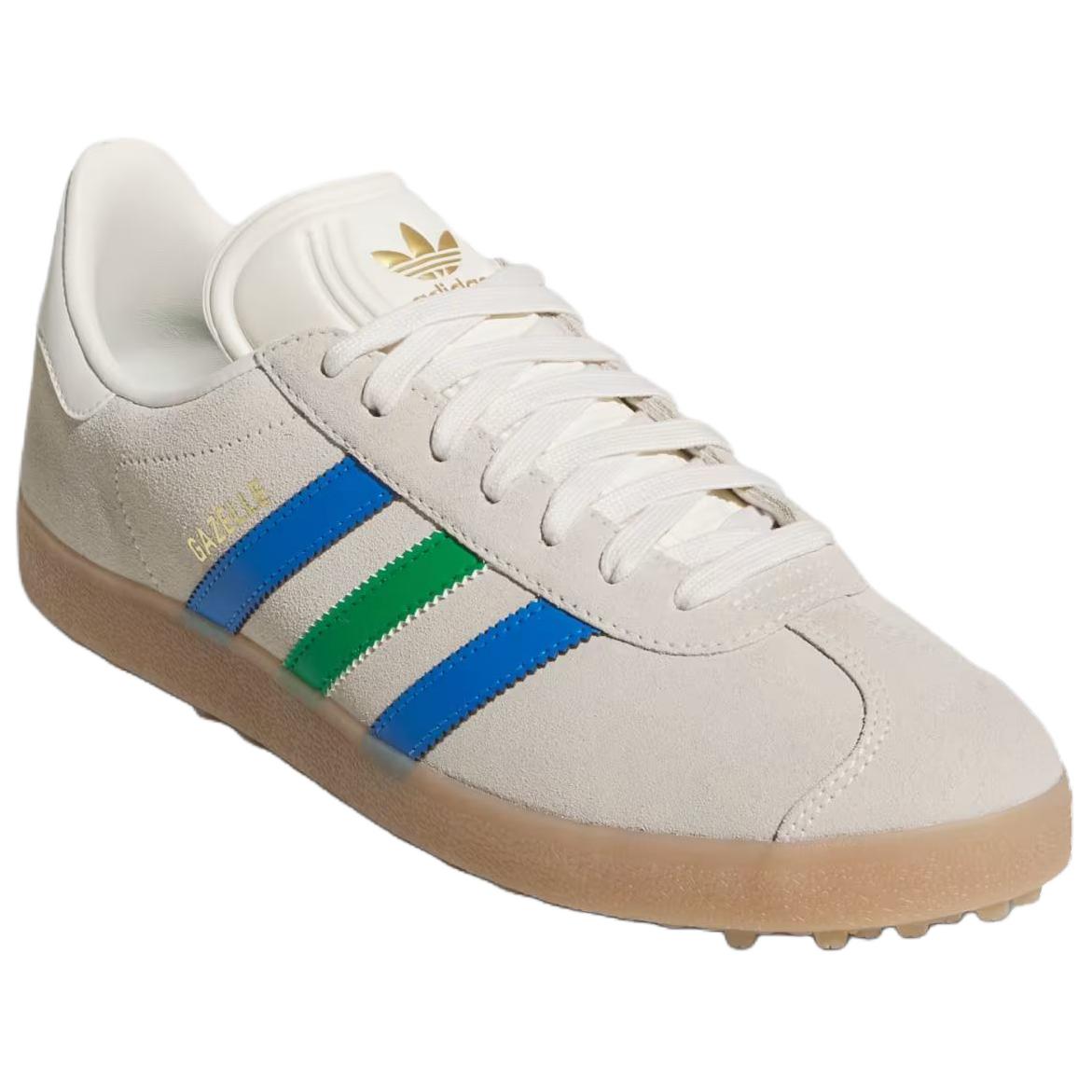 Adidas Gazelle Spikeless Golf 'Chalk White Green Blue Bird'