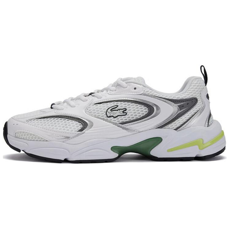 LACOSTE Low-Top Casual Shoes Men's White
