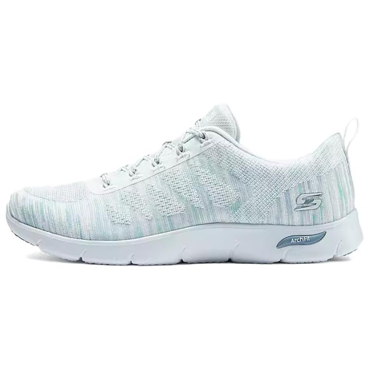 Skechers Low Top Casual Running Shoes Women's White