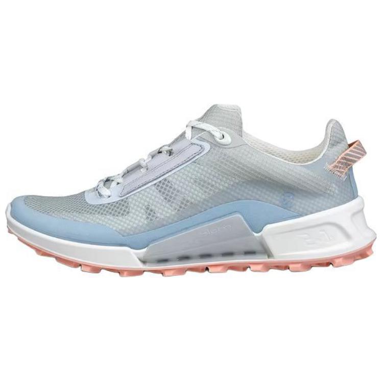 Ecco Biom 2.1 Walking Shoes MOUNTAIN Lightweight Low-Top Hiking/Trekking Shoes Women's Blue