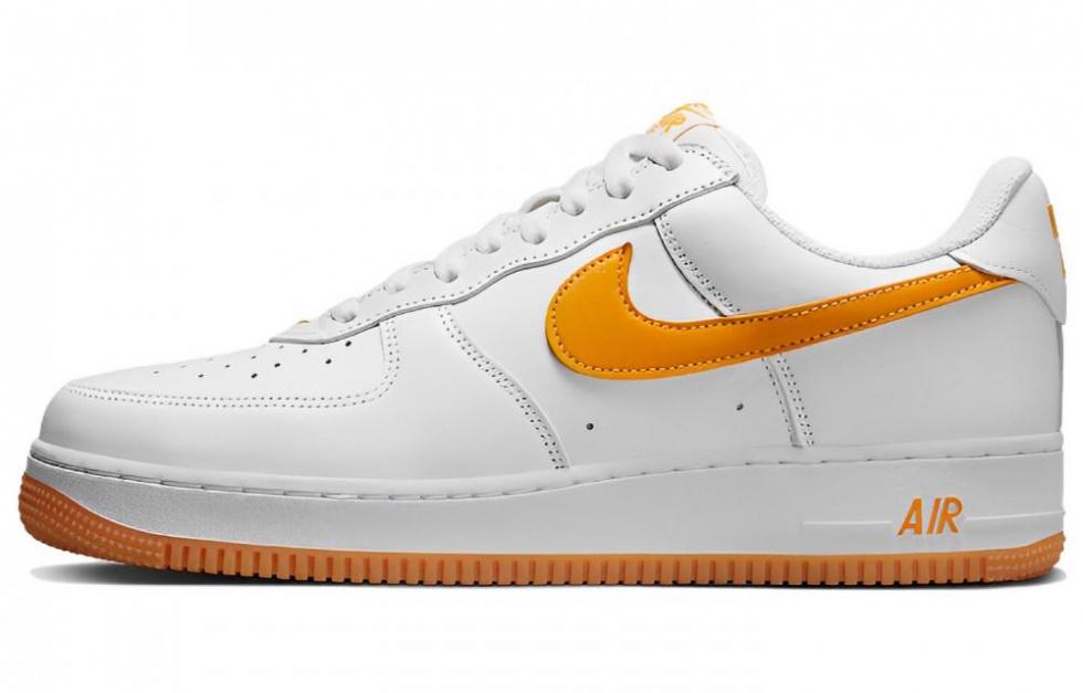 Nike Air Force 1 Low Retro Qs Color Of The Month White University Gold