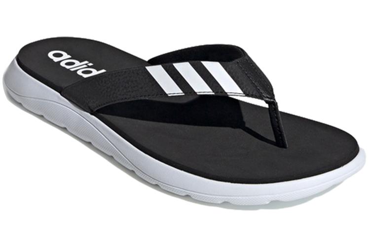 Adidas Comfort Flip Flops Core Black Cloud White купить в интернет-магазине Yoocart с быстрой доставкой по России.