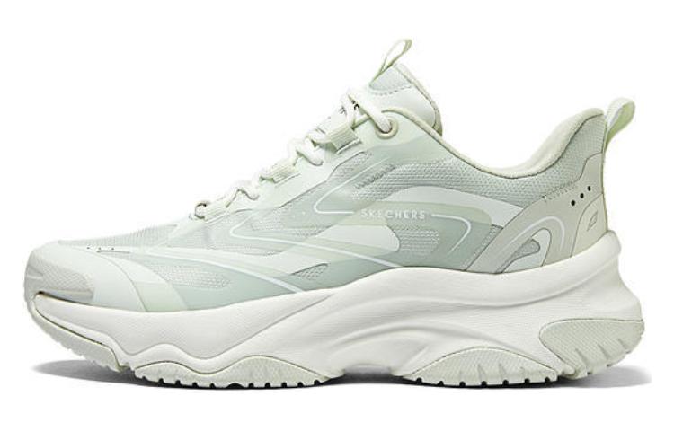 Skechers Street Moonhiker Wear-resistant And Lightweight Low-Top Casual Shoes Women's Light Gray