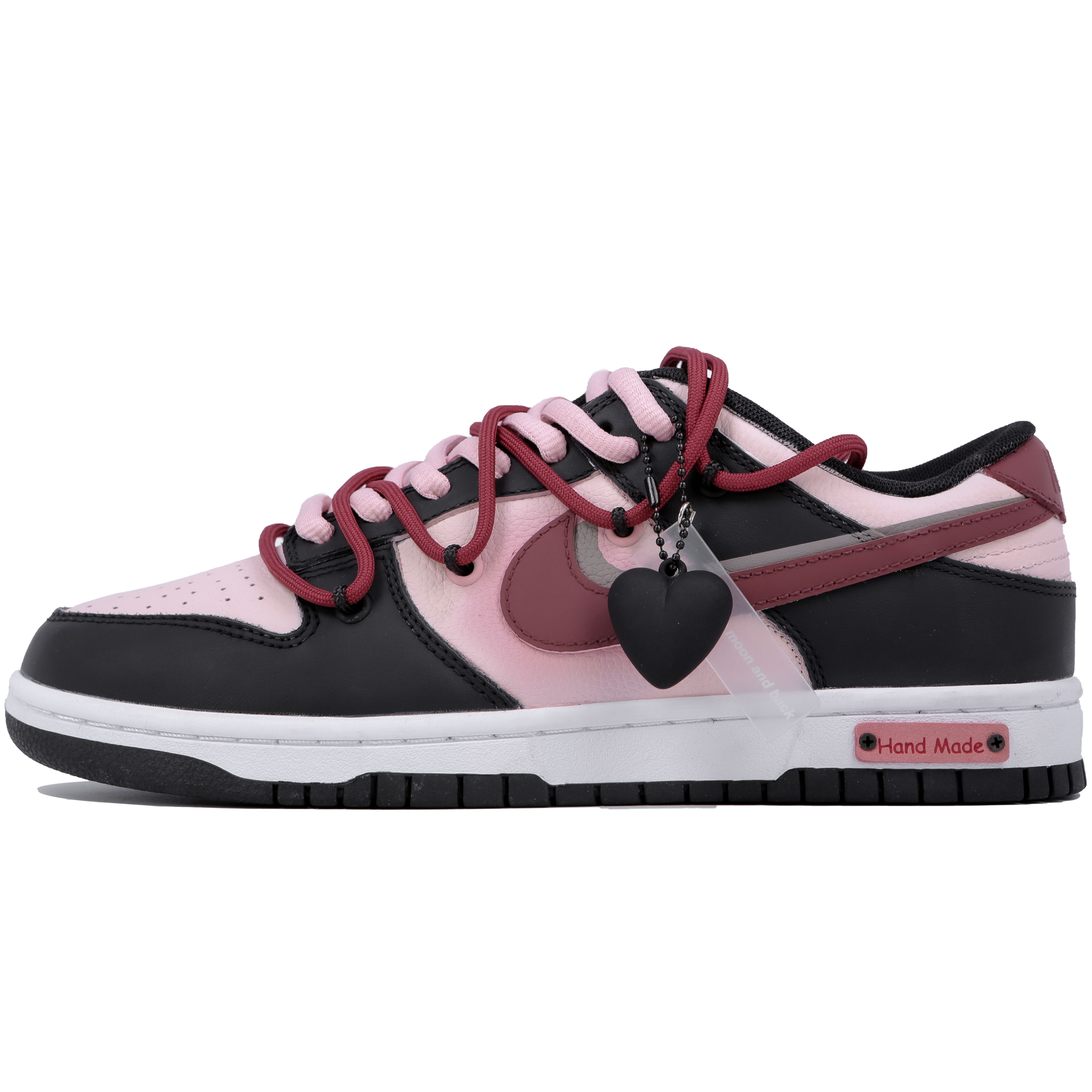 Nike Dunk Low Low-Top Skateboard Shoes GS Black Pink купить в интернет-магазине Yoocart с быстрой доставкой по России.