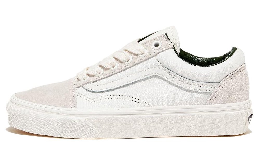 Old Skool Vans 'White Green'
