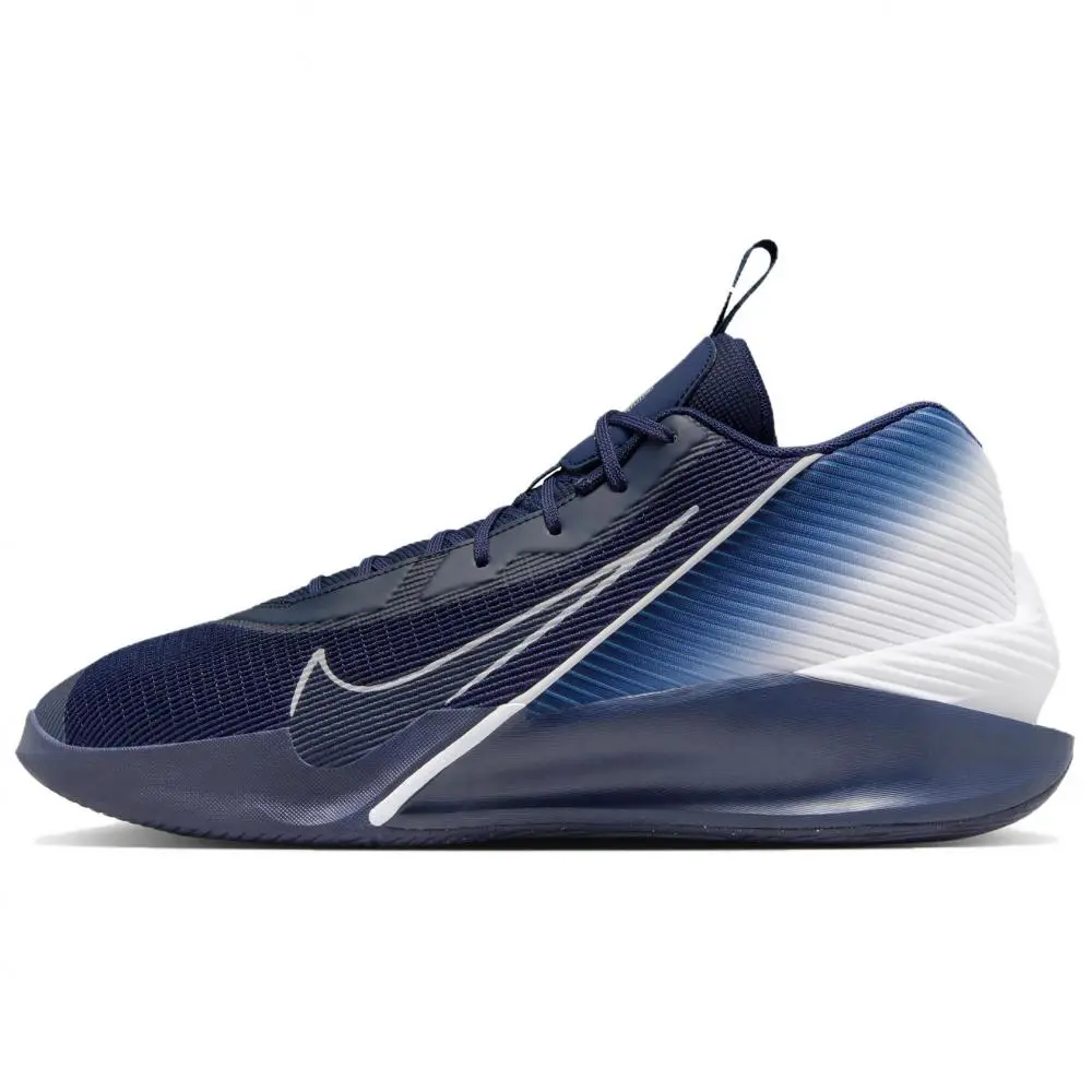 Nike G.T. Jump Academy Cushioning, Wear Resistant Mid top Basketball Shoes Men's Dark Blue