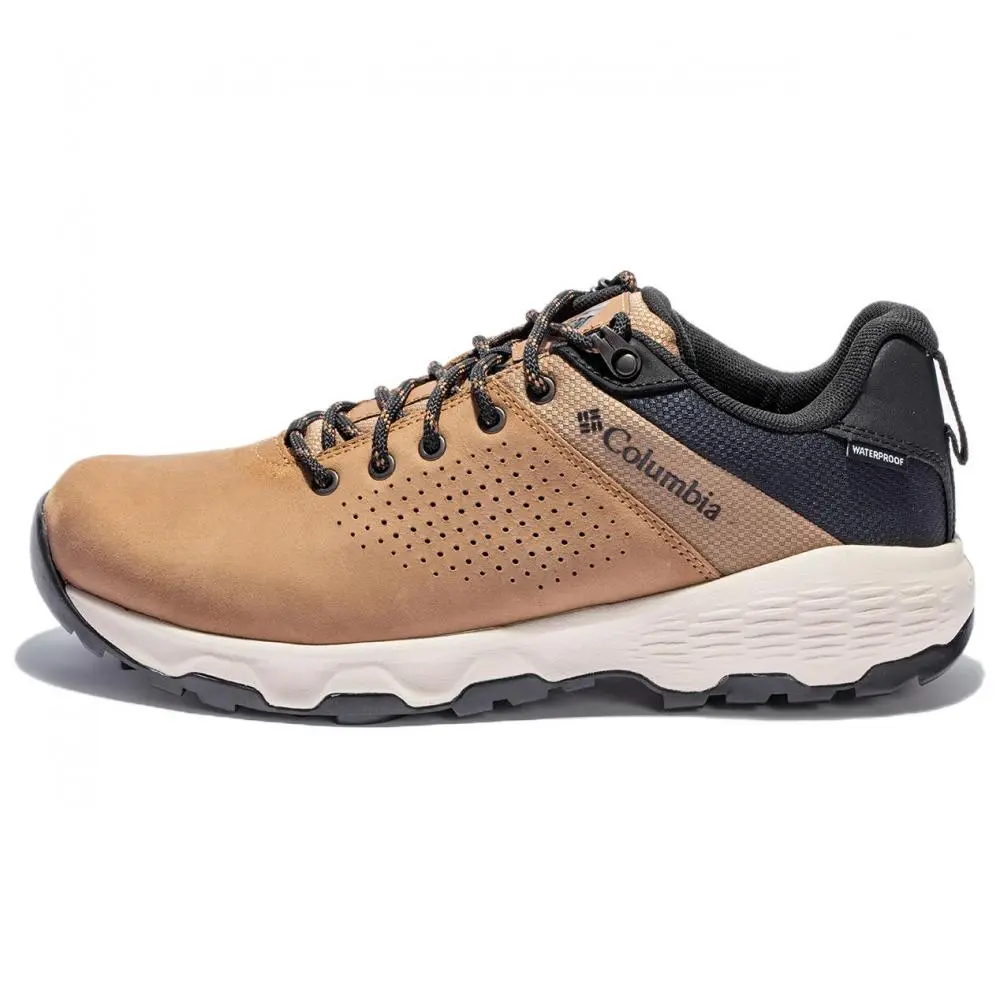 Columbia Breathable Support Grip Low Top Hiking Shoes Men's Brown