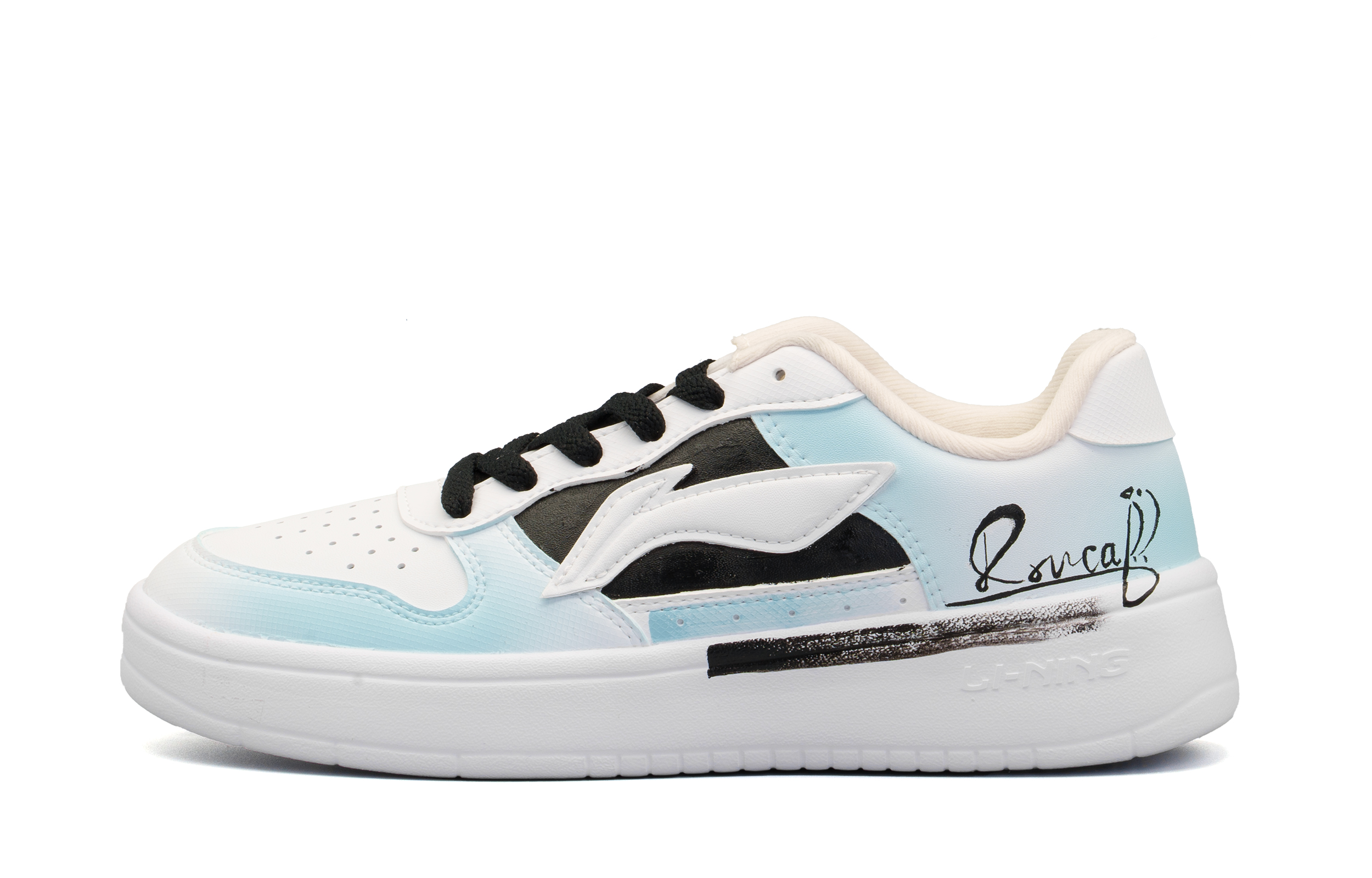 LiNing Pontoon Boats Slip Resistant, Abrasion Resistant, Breathable Low top Skateboard Shoes Unisex