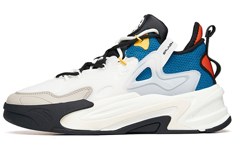 Anta G6 Soup Wear-Resistant Low-Top Sports Casual Shoes Men's White Blue Black