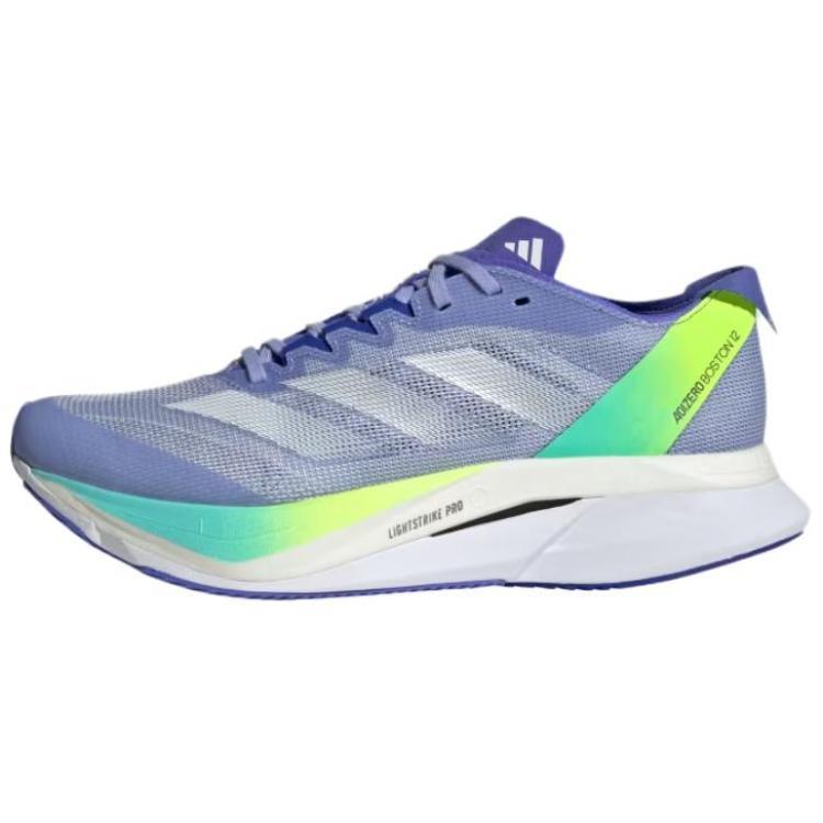 Adidas Adizero Boston 12 Blue Spark Zero Metalic Cobalt Blue Women's