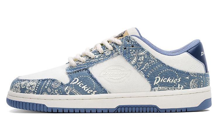 Dickies Skateboard Shoes Men's White Blue