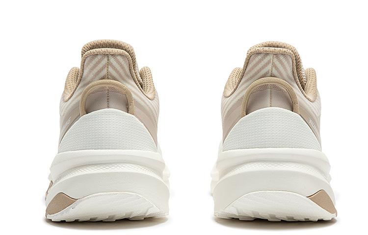 361° Yushan Cushioning Anti-Slip Wear-Resistant Breathability Low-Top Running Shoes Men's Apricot Tea Brown
